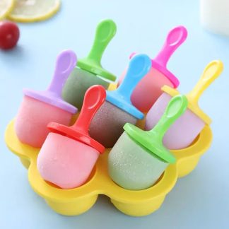 Molde para helados de silicona